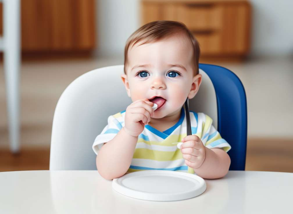 Des quantités correctes pour l'introduction de nouveaux aliments chez le bébé