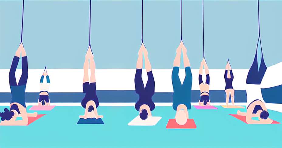 5 bienfaits du yoga aérien