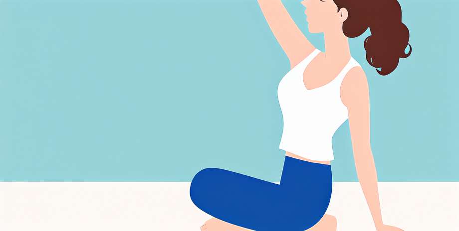 Keluarkan pinggang anda dengan yoga